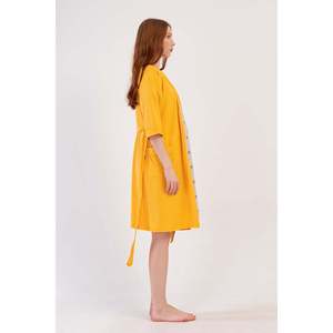 KADIN P.SUPREM CIFT PATLI KISA KOL HAMILE TUNIK+3/4 KOL CEPLI SABAHLIK TAKIM - ฮาร์ดาล - ฮาร์ดาล - Product Image 4