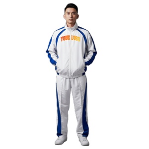 Classic Men Windbreaker <b>Tracksuit</b> Casual Athletic Jacket And Matching Pants Breathable Comfortable Fabric Great For sale - Product Image 1
