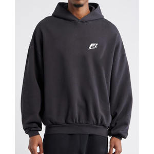 ผู้ผลิตเสื้อฮู้ดดี้โอเวอร์ไซส์แบบยูนิเซ็กซ์ ผ้าเนื้อนุ่ม น้ำหนักเบา สวมใส่สบาย เหมาะสำหรับใส่ในชีวิตประจำวัน รับผลิตตามแบบ สกรีนโลโก้ ขายส่งจากสหรัฐอเมริกา - Product Image 1