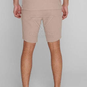 Service de gros OEM Design personnalisé toile solide décontracté Shorts de course pour hommes Nouvelle arrivée marque privée pour adulte - Product Image 3