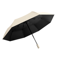 Parapluies pliables personnalisés avec logo, parapluies publicitaires pliables de couleur, parapluies portables automatiques résistants au vent