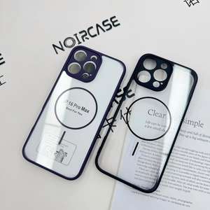 Funda Magnética Transparente 2026 con Protector de Lente para iPhone 15 PRO, Anti-Amarilleo, Anti-Caídas, Compatible con Carga Inalámbrica - Product Image 3