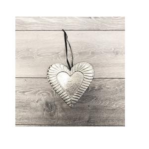 <b>Blue</b> Colored <b>Christmas</b> <b>Tree</b> Hanging <b>Christmas</b> Decorative Heart Hangings <b>Christmas</b> Accessories Metal Heart Shaped for Home Decor - Product Image 4