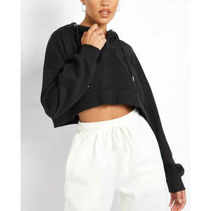 Sweat à capuche streetwear avec logo personnalisé pour femmes pull-over à épaules tombantes sweat-shirt à capuche surdimensionné décontracté de haute qualité pour dames - Product Image 1