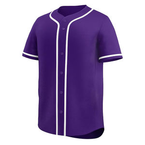 Uniforme de baseball solide, maillot tendance idéal pour les ligues adultes, vêtements élégants offrant des coutures robustes, idéal pour la vente en gros - Product Image 2