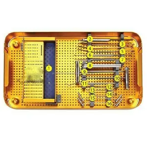 Juego de instrumentos quirúrgicos ortopédicos básicos Kit de placa de bloqueo de extremidades inferiores | Instrumento de cirugía ósea - Product Image 4