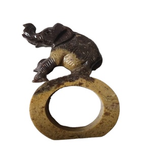 Anillo de papel con forma de León, servilleta de mármol, a la moda, para bodas, fiestas, mesa, personalizado, nuevo - Product Image 5