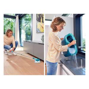 Juego de limpieza de pisos Leifheit Ergo CLEAN TWIST 52120, mopa premium para una limpieza cómoda - Product Image 6