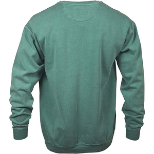 Nuevas sudaderas 100% de algodón con cuello redondo para hombre, sudadera informal gruesa, sudaderas con capucha para logotipo personalizado, sudadera de manga larga para productos básicos OEM, mezcla de algodón - Product Image 2