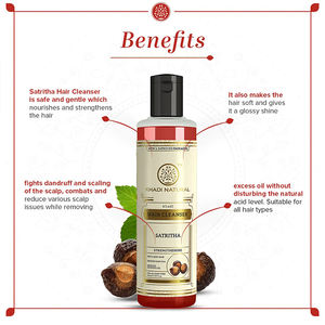 KHADI NATUREL SATRITHA NETTOYANT POUR CHEVEUX 210 ml - Product Image 2