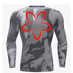 Dropshipping Rashguard personnalisé Jiu Jitsu MMA à manches courtes en Spandex/Polyester, motif super-héros, pour hommes adultes BJJ - Product Image 6