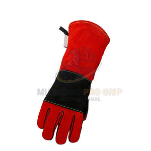 Heavy Duty Customized Welding <b>Gloves</b> OEM Service Fire Resistance Welding <b>Gloves</b> Made In Pakistan - Product Image 2
