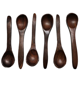 ช้อนซุปไม้มะม่วงสำหรับใช้มือจับขนาดใหญ่และร้านอาหารทุกวันสามารถล้างน้ำได้อย่างปลอดภัย - Product Image 3