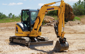 À VENDRE KOMATSU, PC55MR-5, mini-excavatrice de 5,5 tonnes à faible consommation de carburant, prête pour l'expédition - Product Image 2