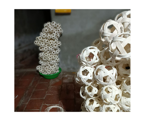 Diseños de bolas de ratán hechos a mano al por mayor de primera calidad: decoración ecológica para el hogar exportada desde Vietnam a granel - Product Image 1