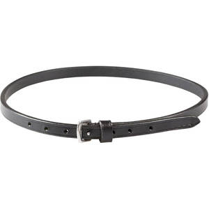 Sangle de muserolle Flash de remplacement culotte en cuir véritable accessoire de bride réglable English Horse Tack Soft Padded Equestrian - Product Image 1