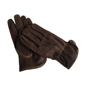 Gants de sécurité pour conducteur en cuir de vachette grainé de haute qualité, doublure 3M, chauds pour l'hiver, antidérapants pour le ski et le cyclisme, lumineux dans l'obscurité - Product Image 3