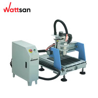 Wattsan 0404 Mini routeur CNC de bureau Machine Offre Spéciale Wattsan 1.5KW pompes à vis pompe à air moteur pas à pas routeur CNC avec Dsp