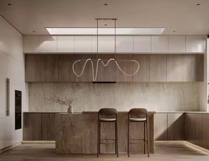 Hot New Modern RTA Gabinete de madera maciza Diseño de puerta de cocina de marca superior con embalaje estándar - Product Image 4