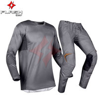Ensemble de vêtements de motocross, pantalon et maillot, hiver, unisexe, respirant, vêtements de sport, équipement de course hors route, imprimé, personnalisable
