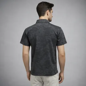 เสื้อโปโลพรีเมียมสำหรับผู้ชาย ผ้าคุณภาพสูง พร้อมขายส่ง ผลิตตามแบบ OEM สั่งซื้อจำนวนมากได้ - Product Image 2
