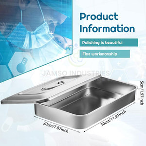 Caja de Almacenamiento para Instrumentos Clínicos, Diseño Compacto para un Fácil Manejo y Organización, Caja para Instrumentos de Grado Médico - Product Image 6