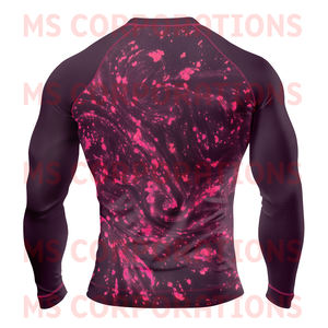 Promotion2025 prix de gros de bonne qualité personnalisé Mma Rash Guards Bjj surf combat hommes Rash Guards - Product Image 6