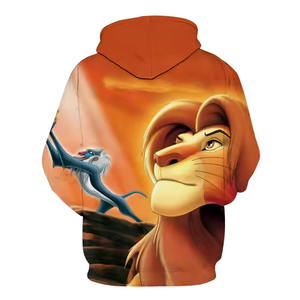 Fabrication fine professionnelle unisexe Logo Design imprimé partout impression Polyester 100% coton pull Sublimation à capuche - Product Image 6