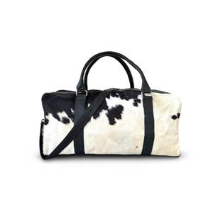 Best Manufacturing Travel Use Leather Cowhide Duffle <b>Bag</b> Durable Material Leather Cowhide Duffle <b>Bag</b> <b>For</b> <b>Sale</b> - Product Image 2