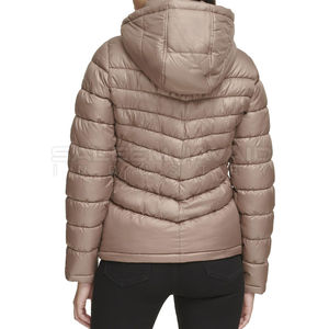 <b>Women</b> Puffer Jacket With Quilted Design And Front Zipper For Winter <b>Weather</b> Lightweight <b>Women</b> Puffer Jacket Breathable OEM - Product Image 2