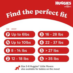 Pañales para bebé Huggies Little Movers, tamaño 5 (27 + lbs), 100 Ct (seleccione para más) - Product Image 5