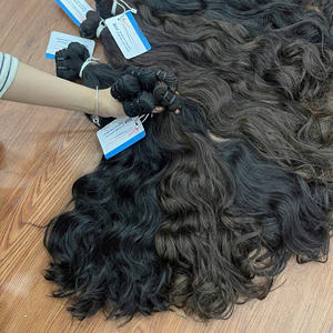 Extensions de cheveux humains vietnamiens de qualité supérieure, naturellement ondulés, trame double, mèches épaisses, couleurs tendance - Product Image 2