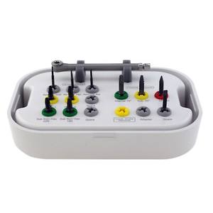 Navel Surgical Instruments NSL-HZ-2358 Dental Surgical Instrument Implant <b>Tools</b> <b>Ratchet</b> Adopter Broken Fixture Screw Set Manual - Product Image 5