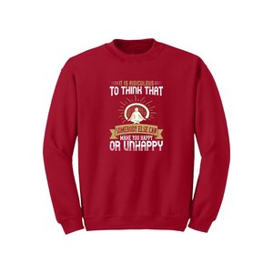 Sweat-shirt en coton mélangé Style décontracté Bouddha Thèmes Imprimer 12 Options de couleur 260-280 GSM Placement de conception personnalisable pour l'hiver - Product Image 5