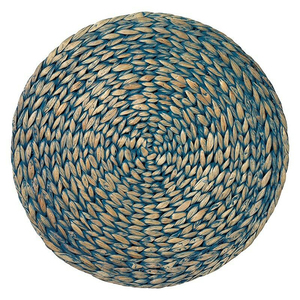 Jacinto de agua Ecológico Bohemio Minimalista Redondo Tejido a mano Manteles individuales y posavasos Embalaje de cartón Tamaño y color personalizables - Product Image 4