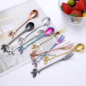 Couleur et taille personnalisées disponibles ensemble de couverts élégants en métal de haute qualité pour les ustensiles de cuisine indiens pour la maison et les hôtels - Product Image 1