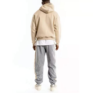 Venta al por mayor Sudadera con capucha de algodón de alta calidad para Hombre Sudaderas con capucha de lana en blanco sudaderas con capucha impresas de peso pesado - Product Image 2