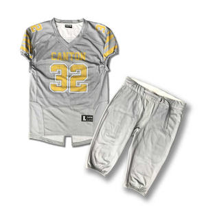 Uniformes de Fútbol Americano Personalizados, Transpirables, con Logotipo Bordado Sublimado, Estilo Conjunto, Técnicas de Impresión - Product Image 4