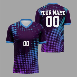 Vêtements de sport d'entraînement de football à manches courtes de style nouveau maillot de football chemises de football vente chaude chemise de vêtements de football - Product Image 4