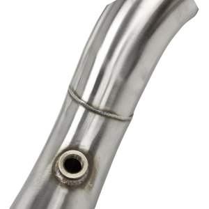 Knalpot Downpipe untuk 2015-2024 BMW S55 mesin M3 M4 M2 F80 F82 F83 <span class=keywords><strong>3</strong></span>.0L L6 <span class=keywords><strong>3</strong></span>-inci Downpipe knalpot T-304 stok Stainless USA - Product Image 6