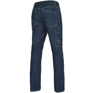 Ventes en gros de jeans en denim de qualité supérieure, sur mesure, en coton, bleu foncé et noir, coupe baggy, pour hommes, prix raisonnable - Product Image 6