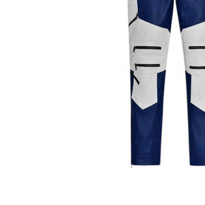 กางเกงหนังวัวแท้คุณภาพสูงสำหรับผู้ชาย สไตล์สตรีท ดีไซน์ใหม่ปี 2026 ราคาดีที่สุด กันน้ำ กันลม - Product Image 4