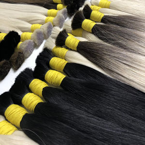 ต่อผมเวียดนามแท้ เกรด 10A คุณภาพสูงสุด แบบซุปเปอร์ดับเบิ้ลดรอน  จัดเรียงเส้นผมอย่างดี ขายดีที่สุด จำหน่ายแบบยกมัด - Product Image 6