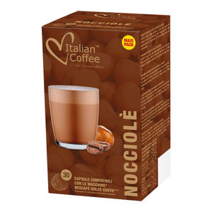 30 Cápsulas de Café Italiano Cappuccino con Avellanas compatibles con Nescafé Dolce Gusto* - Product Image 1