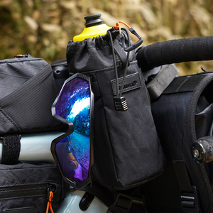 Bolsa para Manillar de Bicicleta Rhinowalk de 1 Litro, Serie Wilderness, Bolsa Térmica de Nailon para Refrigerios con Soporte para Botella y Portavasos - Product Image 6