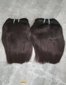 ช่อผมเรมี่ผมชาวอินเดียแบบมีผมตรงนุ่มคลื่นน้ำแบบธรรมชาติ - Product Image 1