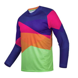 Maillot de course personnalisé pour homme, qualité supérieure, best-seller, différentes couleurs imprimées, manches longues, maillot de course pour homme - Product Image 1