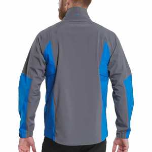 Veste de golf à capuche pour homme, tissu extensible respirant, coupe-vent imperméable, option logo personnalisé, style formel - Product Image 6