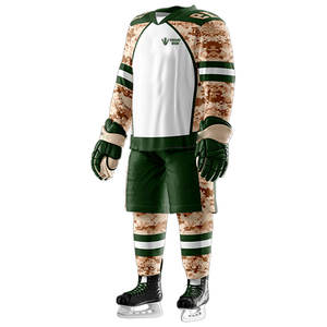 Diseña tu propio uniforme de hockey sobre hielo para hombres personalizado hecho precio al por mayor uniforme de hockey sobre hielo - Product Image 2