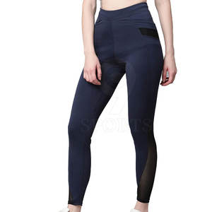 Mallas personalizadas de cintura alta para mujer, pantalones de patrón sólido sin costuras para yoga, gimnasio, entrenamiento o uso diario - Product Image 1